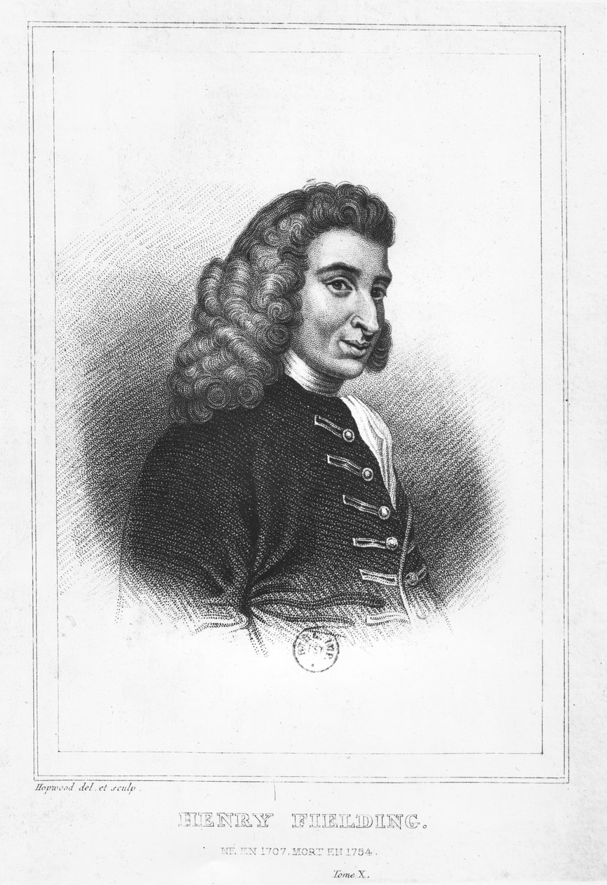 Henry Fielding, 1811 von James, the Elder Hopwood