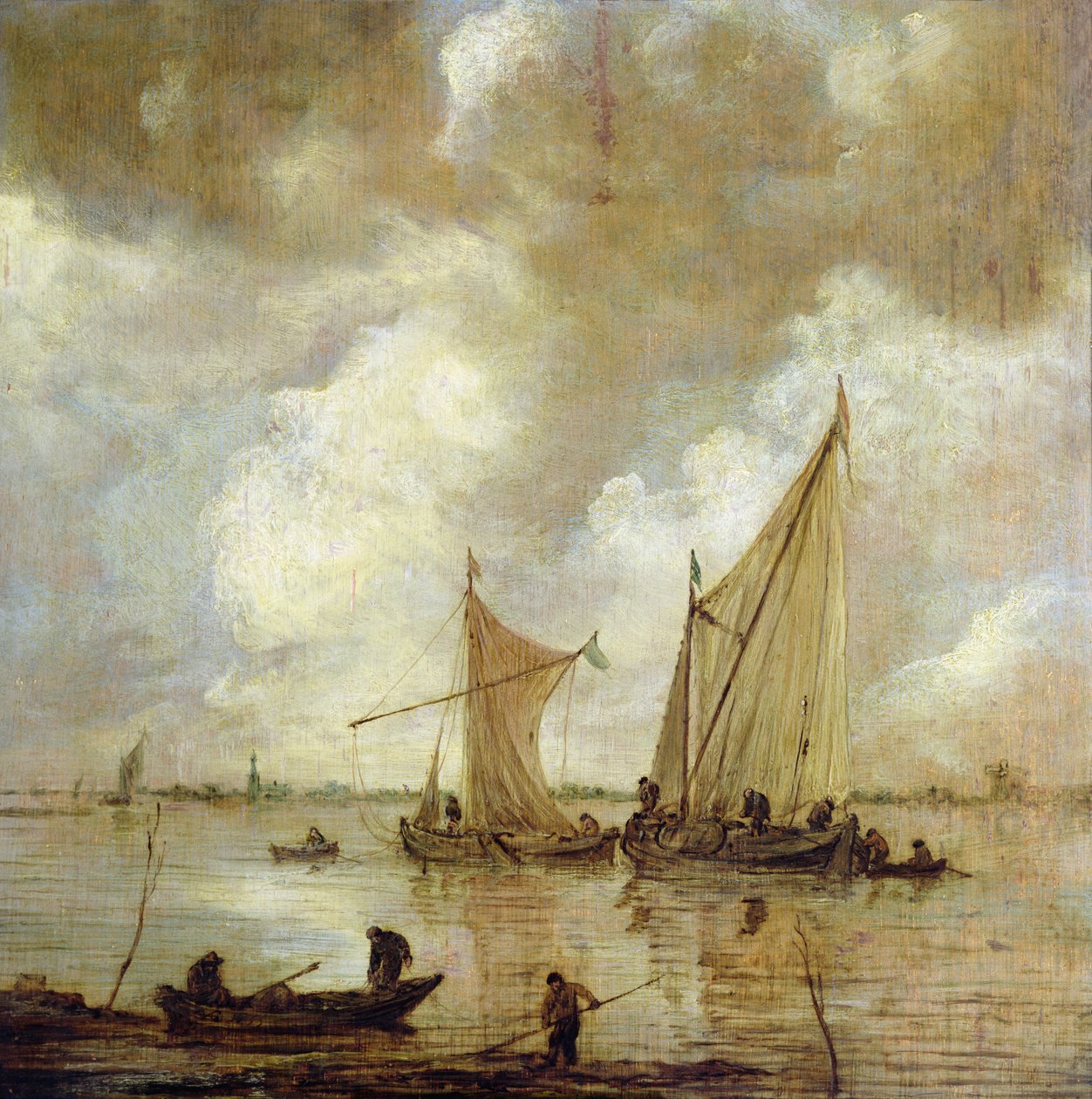 Stürmische Meereslandschaft, 1655 von Jan Josephsz van Goyen