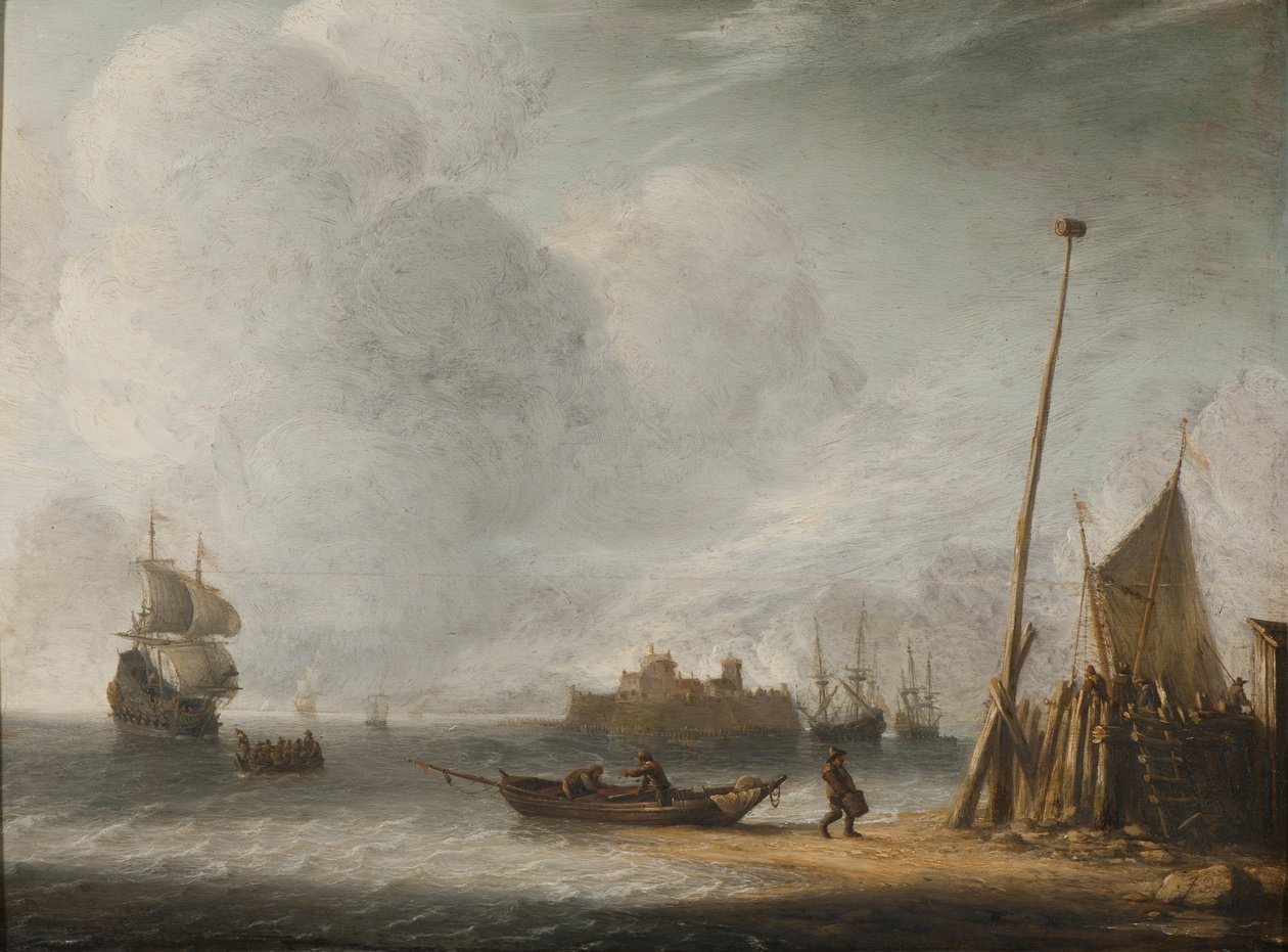 Am Meer von Jan Abrahamsz. Beerstraten