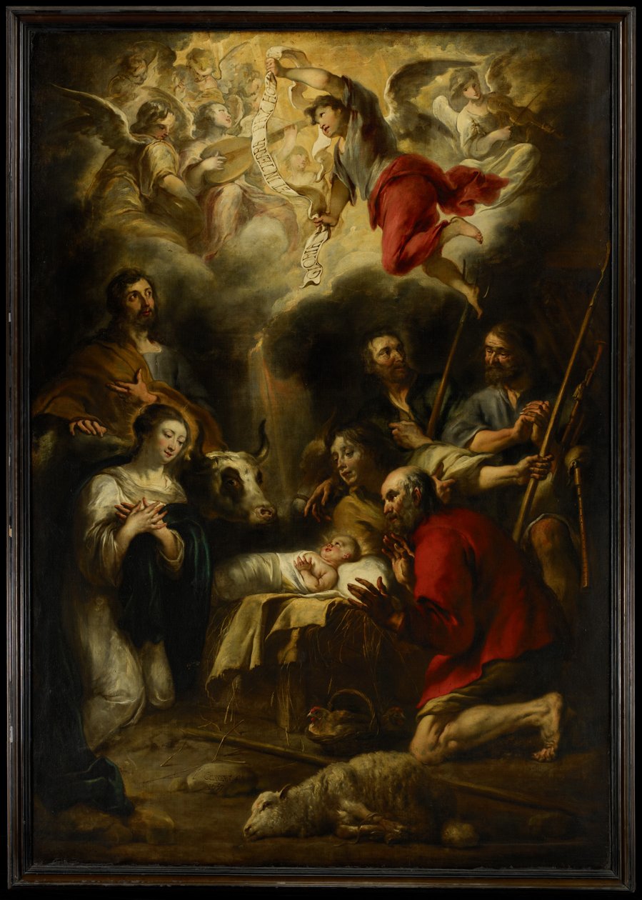 Die Anbetung der Hirten, 1657 von Jan Cossiers