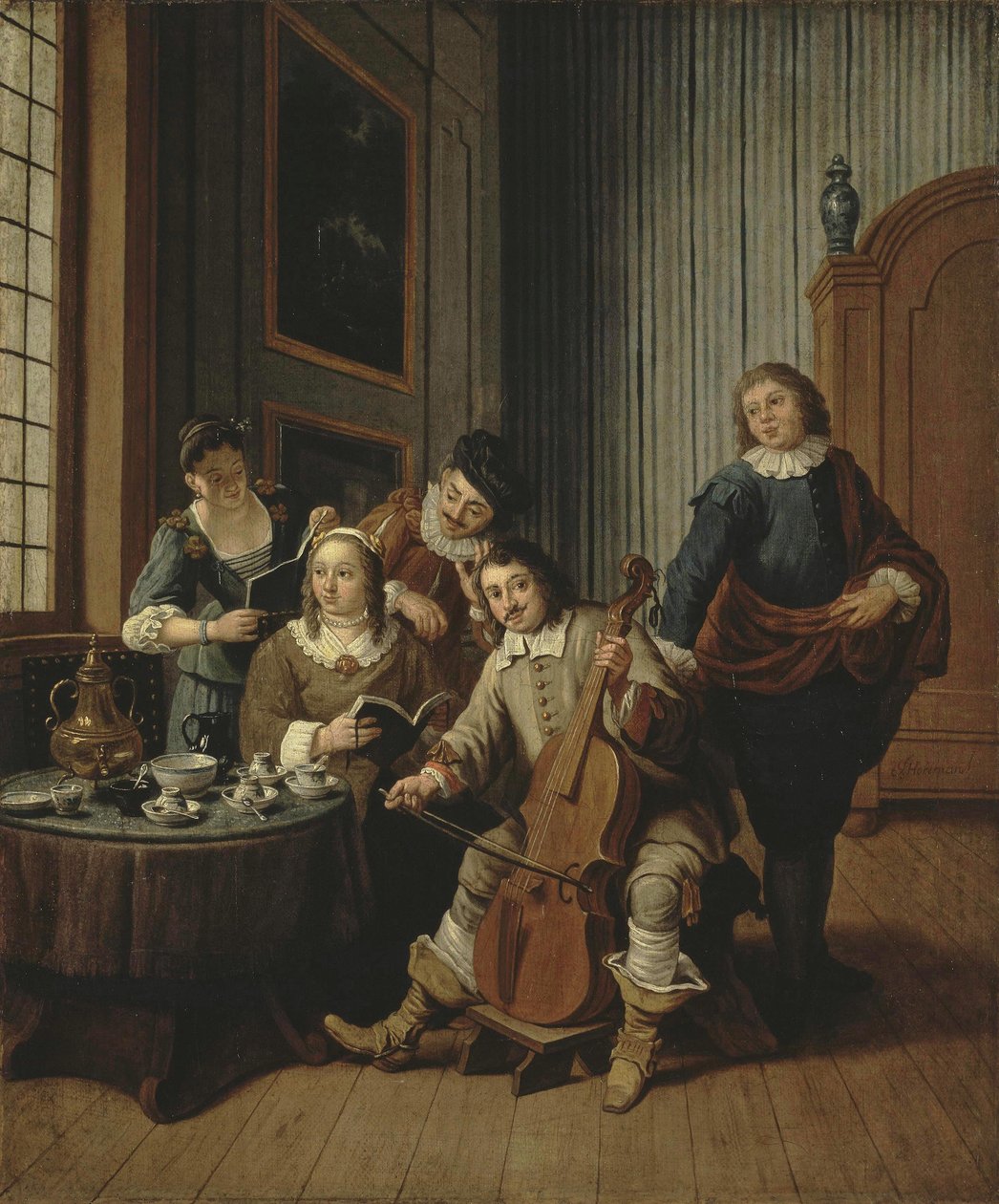 Gesangsstunde von Jan Josef Horemans II