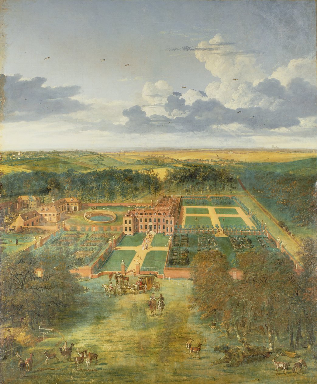 Cheveley Park, in der Nähe von Newmarket von Jan Siberechts