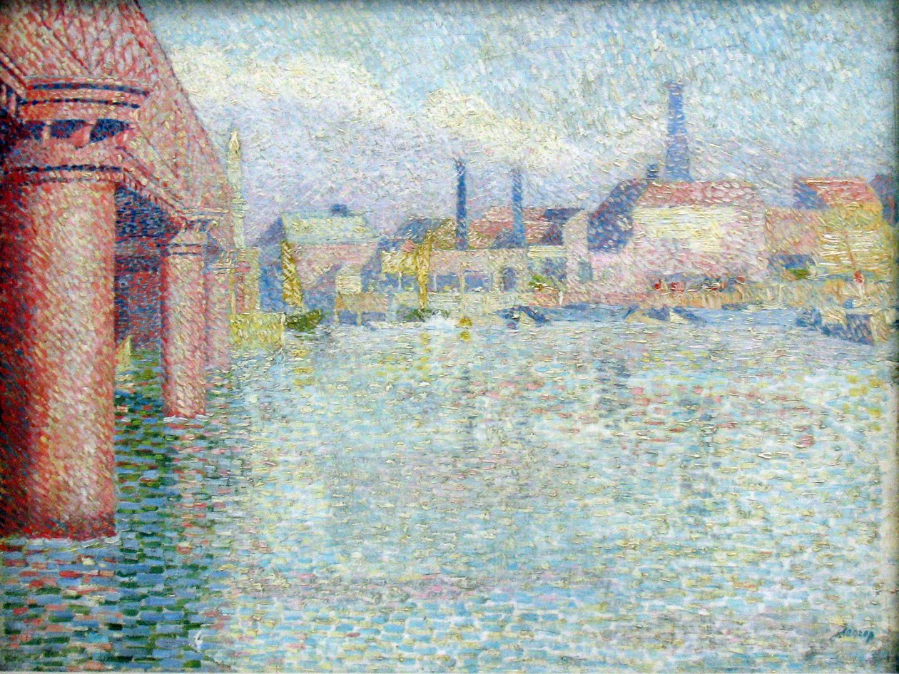 Brücke in London von Jan Toorop