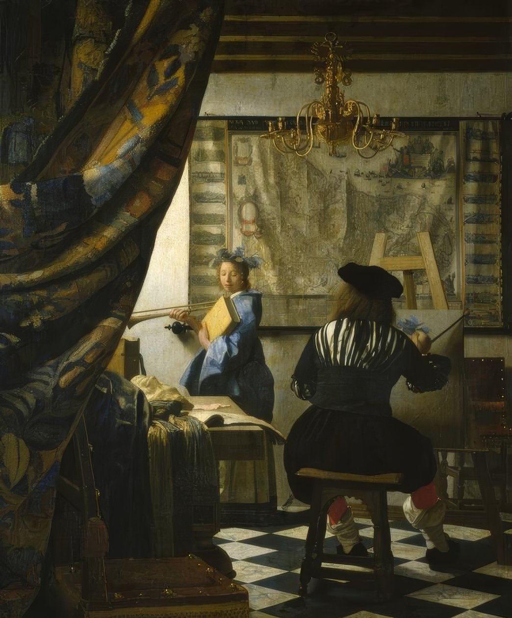 Die Malkunst von Jan Vermeer van Delft