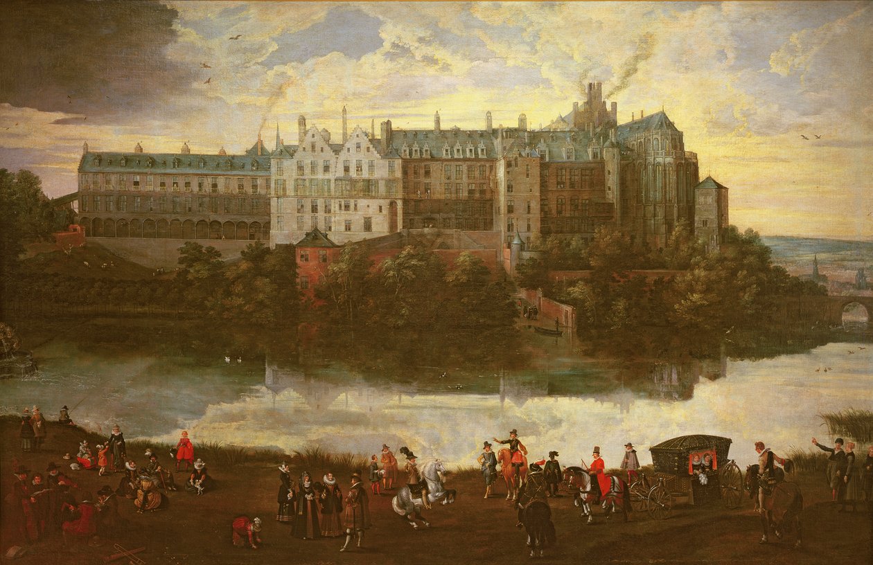 Schloss Tervuren in Brüssel von Jan the Elder Brueghel
