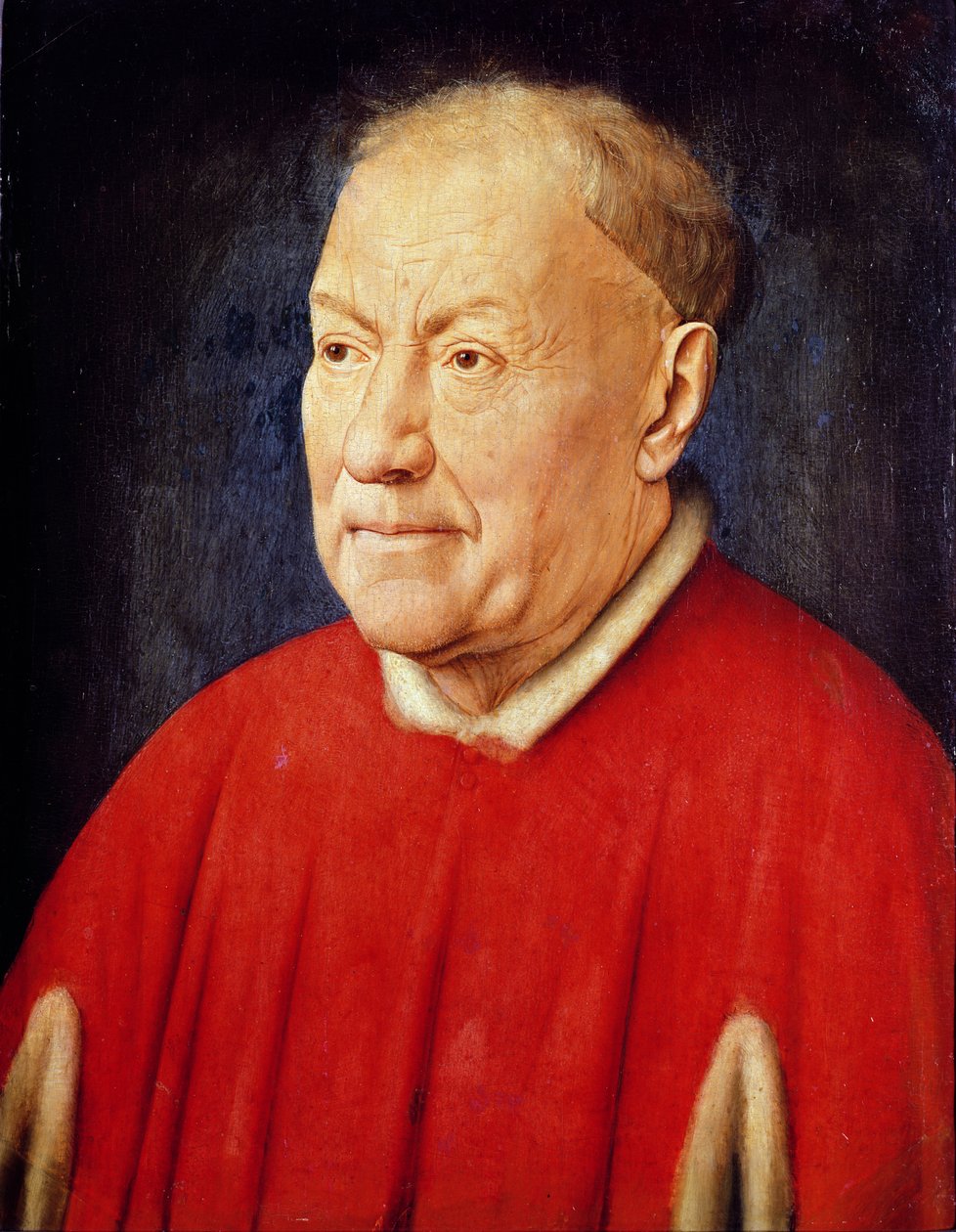 Porträt von Kardinal Albergati von Jan van Eyck