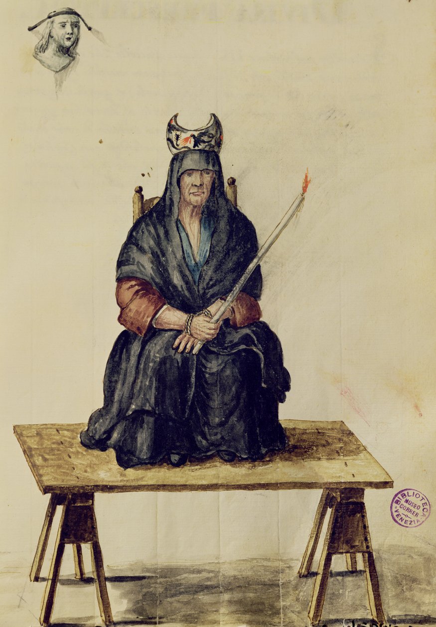 Bestrafung einer Hexe von Jan van Grevenbroeck