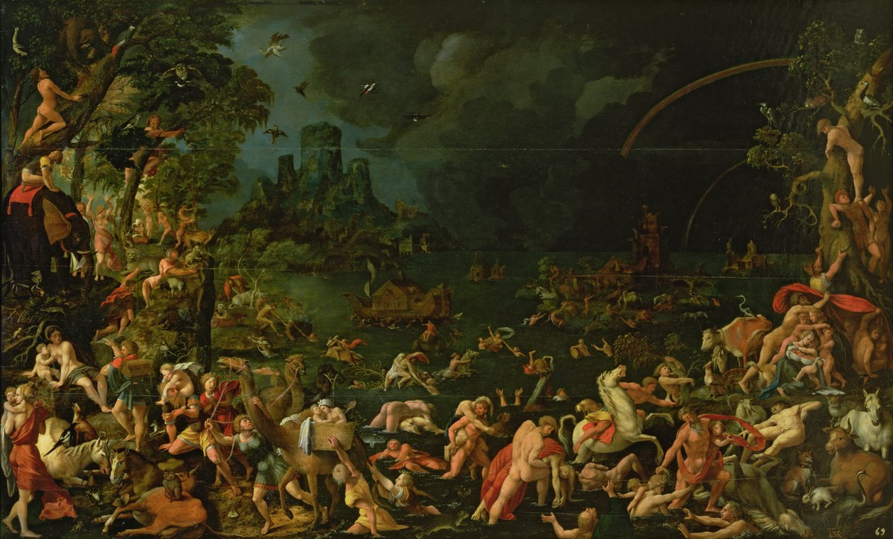 Die Sintflut, 1515 von Jan van Scorel