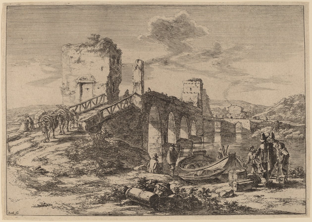 Die Ponte Molle von Jan Both