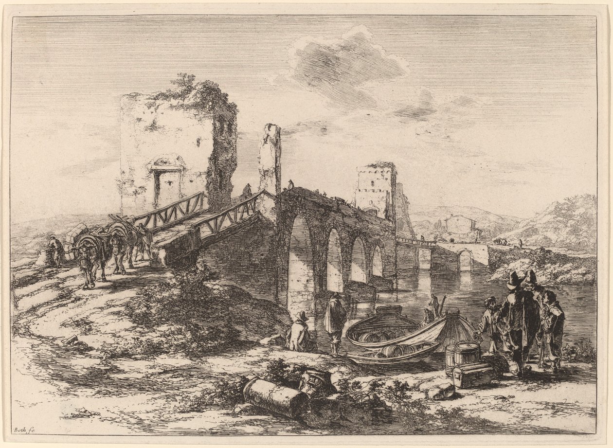 Die Ponte Molle von Jan Both