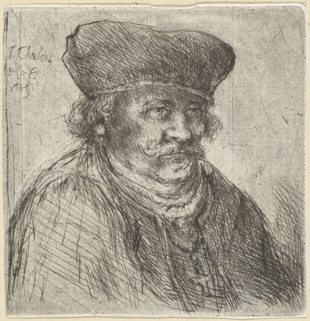 Alter Mann von Jan Chalon