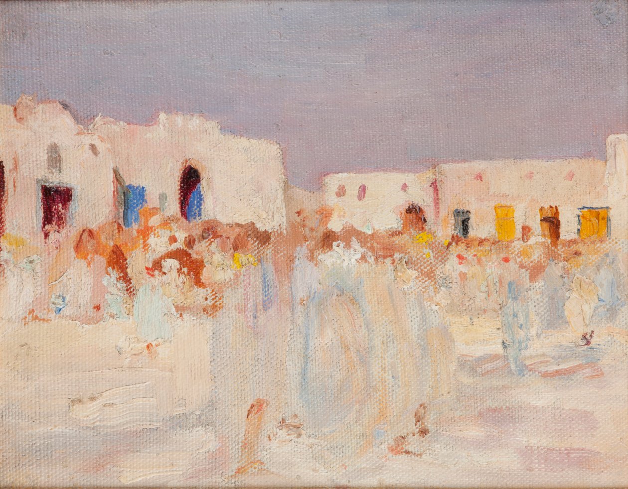 Kairouan (Auf einem Basar) von Jan Ciągliński