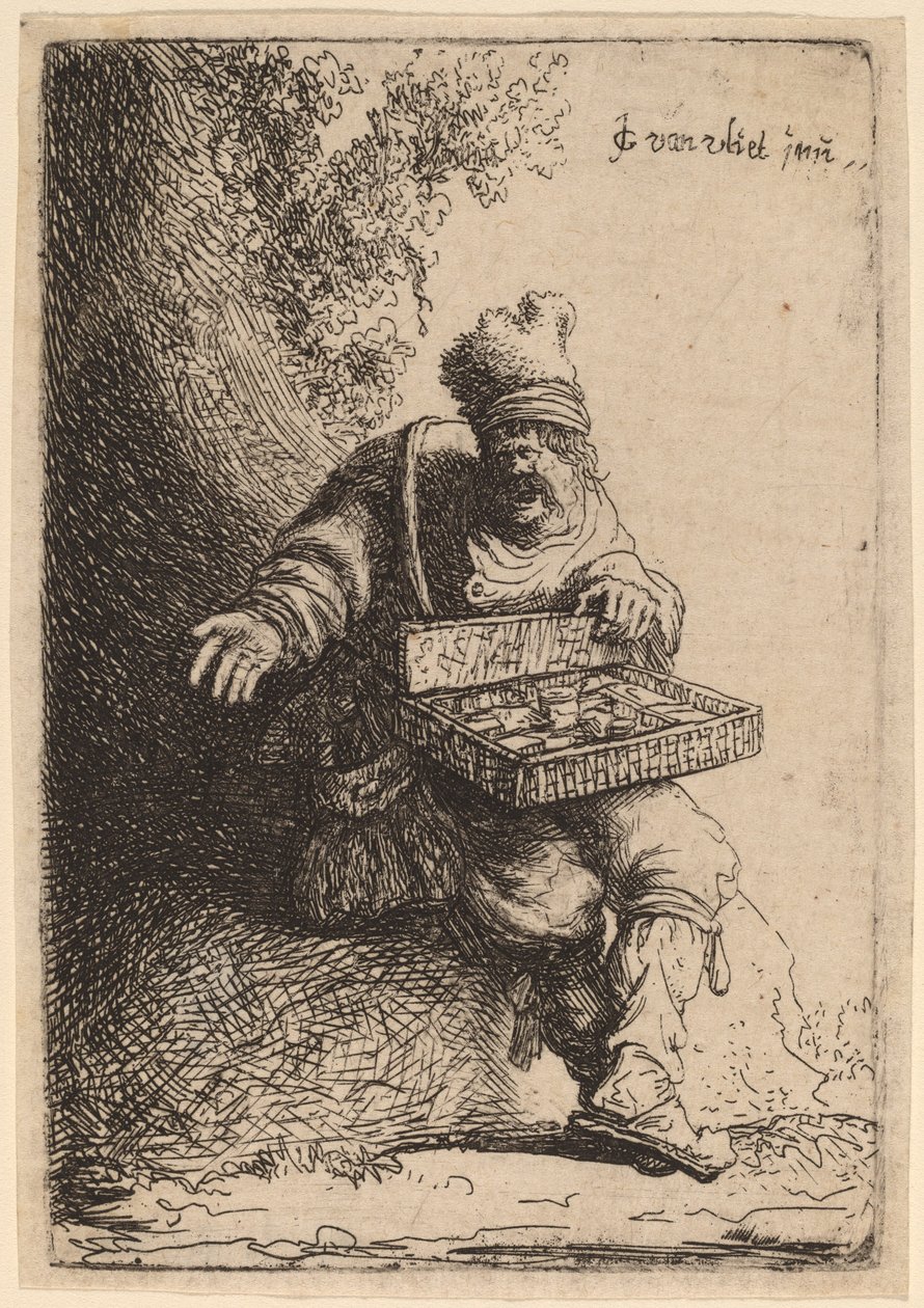 Der Hausierer, 1632 von Jan Georg van Vliet