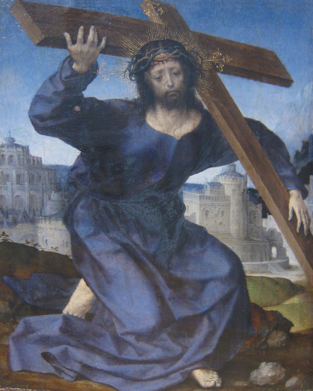 Christus trägt das Kreuz von Jan Gossaert