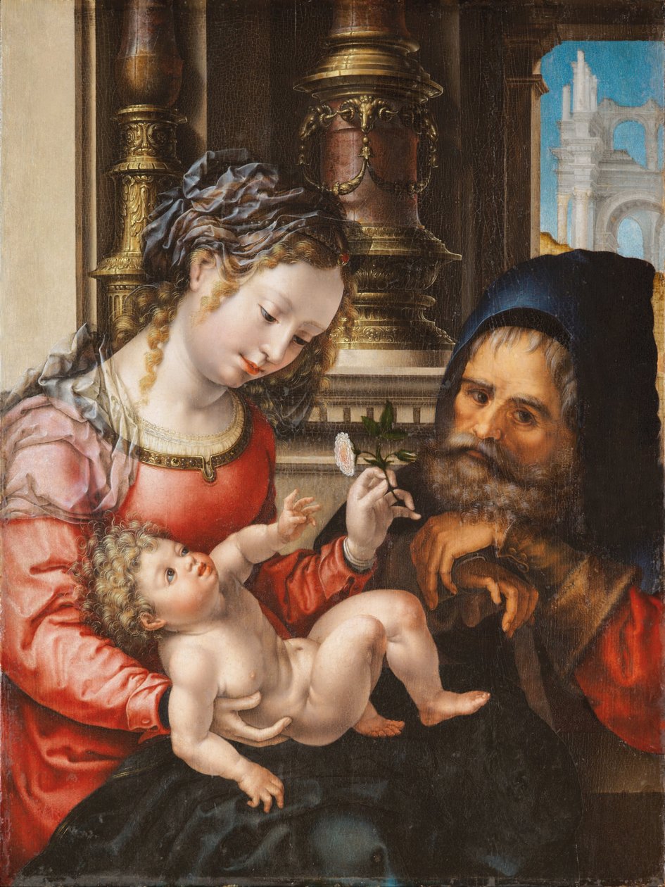 Die Heilige Familie von Jan Gossaert