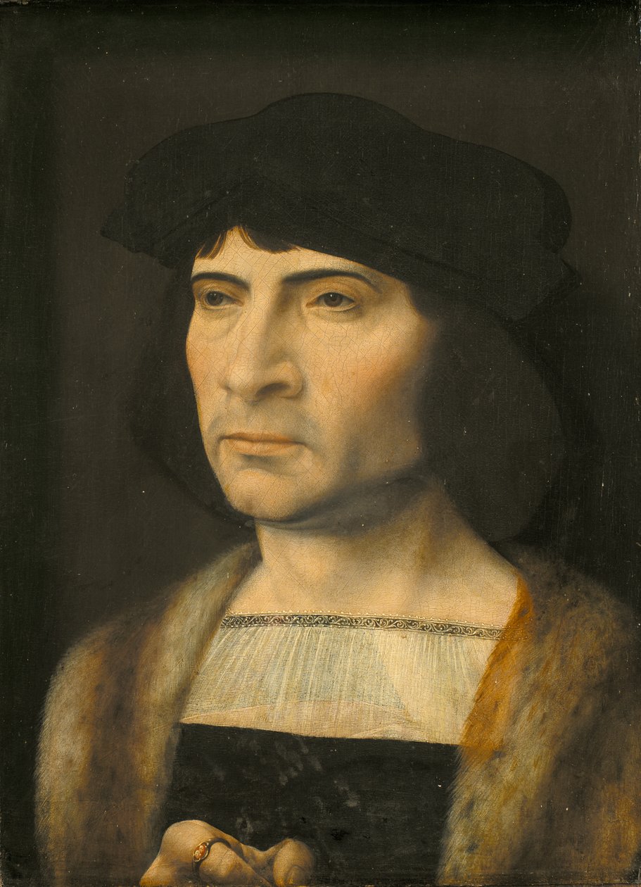Porträt eines Mannes von Jan Gossaert