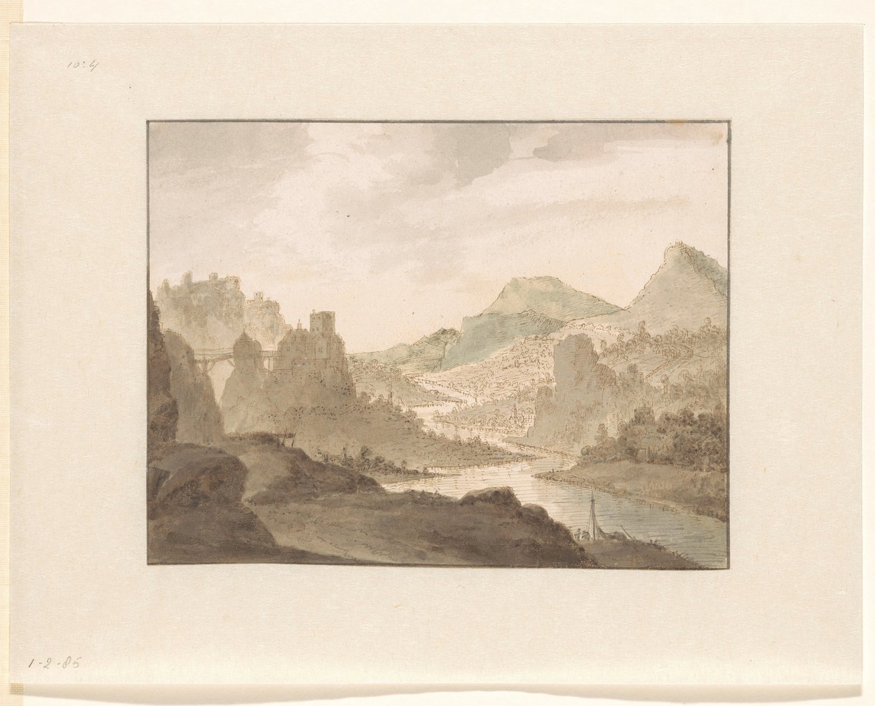 Flusslandschaft von Jan Griffier (I)