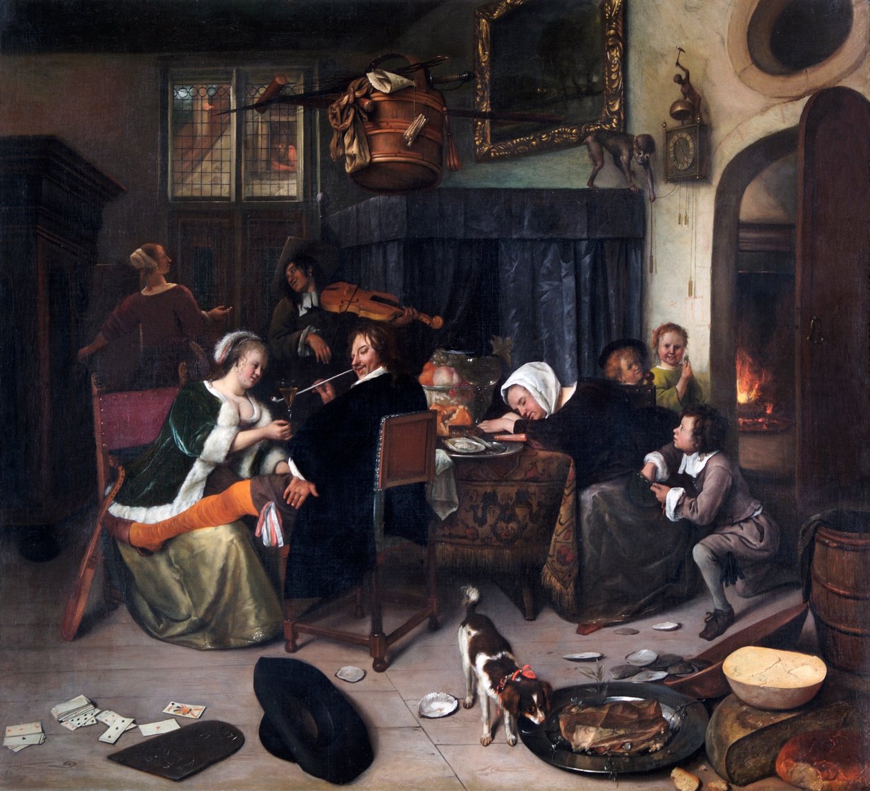 Der zügellose Haushalt von Jan Havicksz. Steen