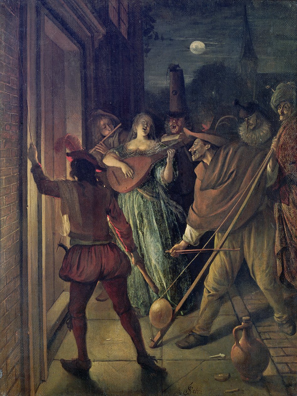 Serenade von Jan Havickszoon Steen