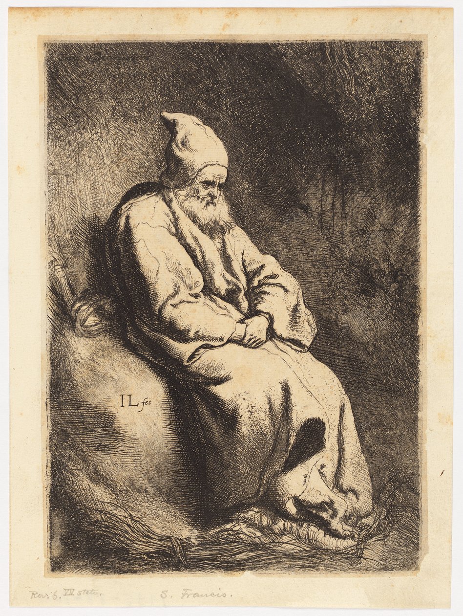 Der Einsiedler von Jan Lievens