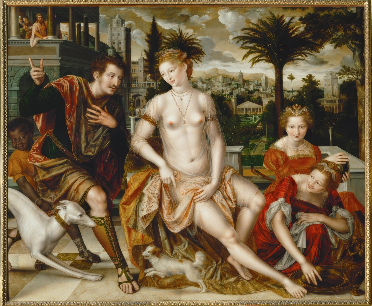 David und Bathseba von Jan Massys