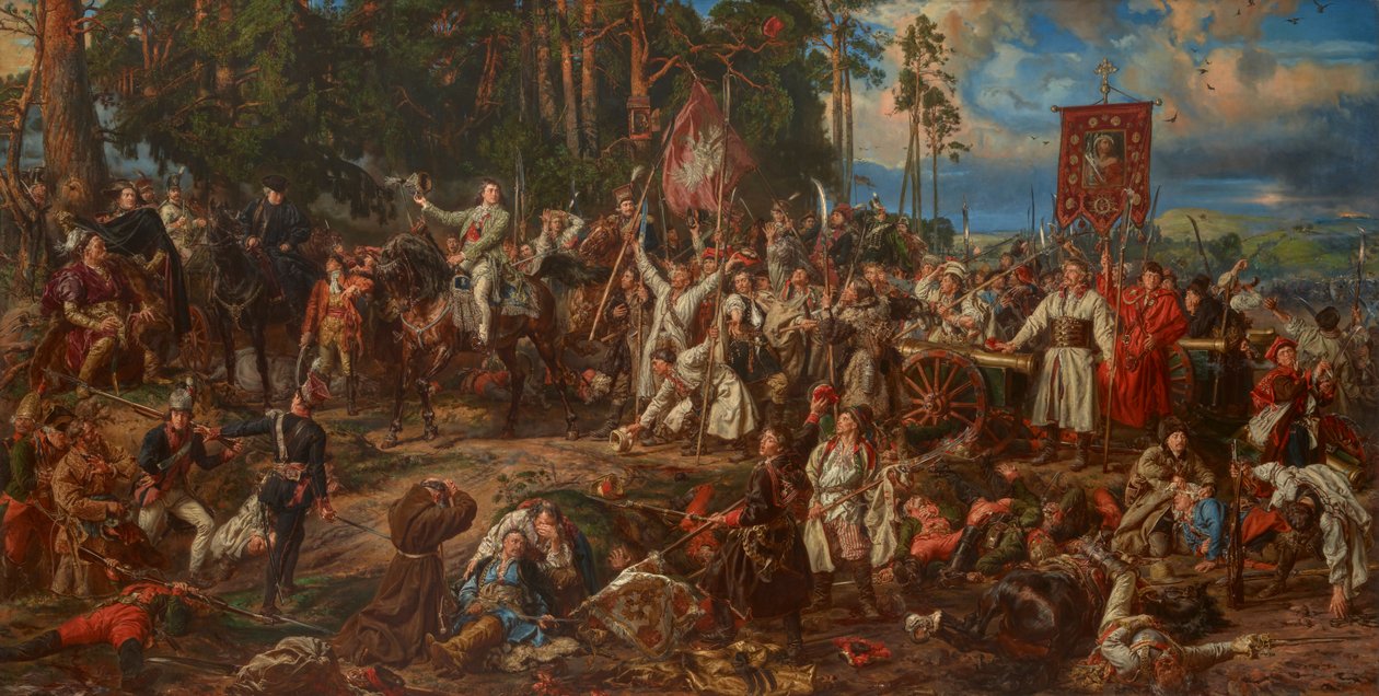 Kosciuszko bei Raclawice von Jan Matejko