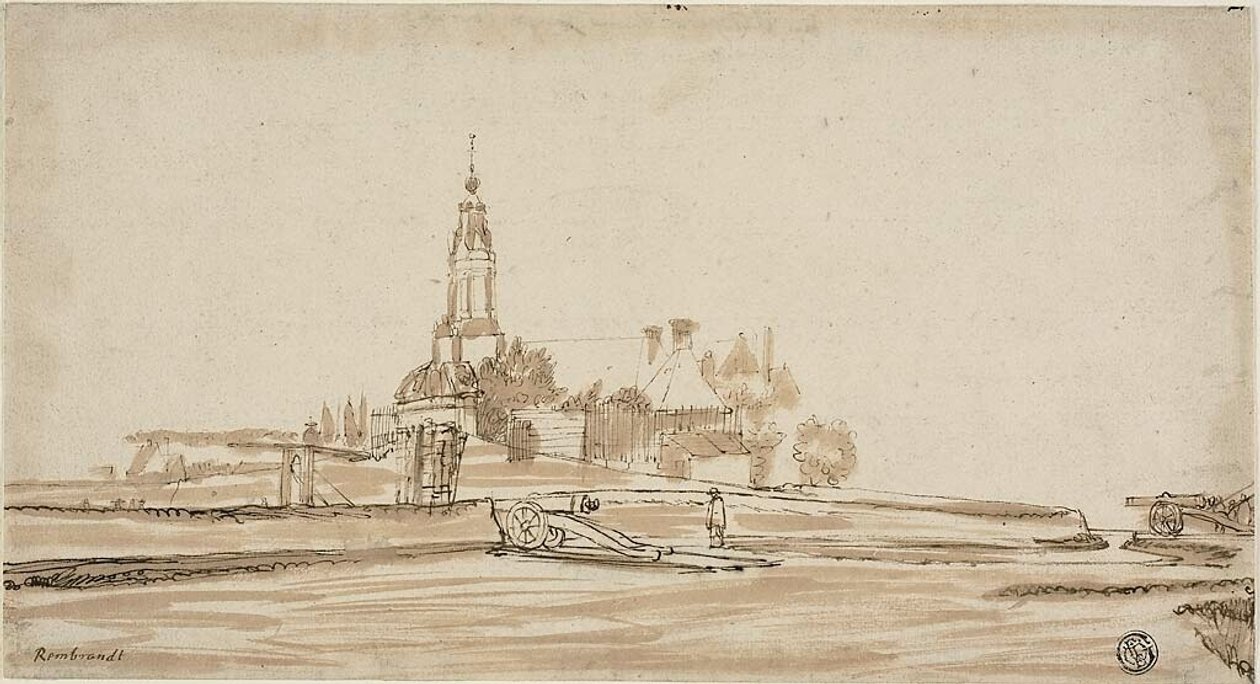 Haarlemer Tor in Amsterdam von Jan Ruischer