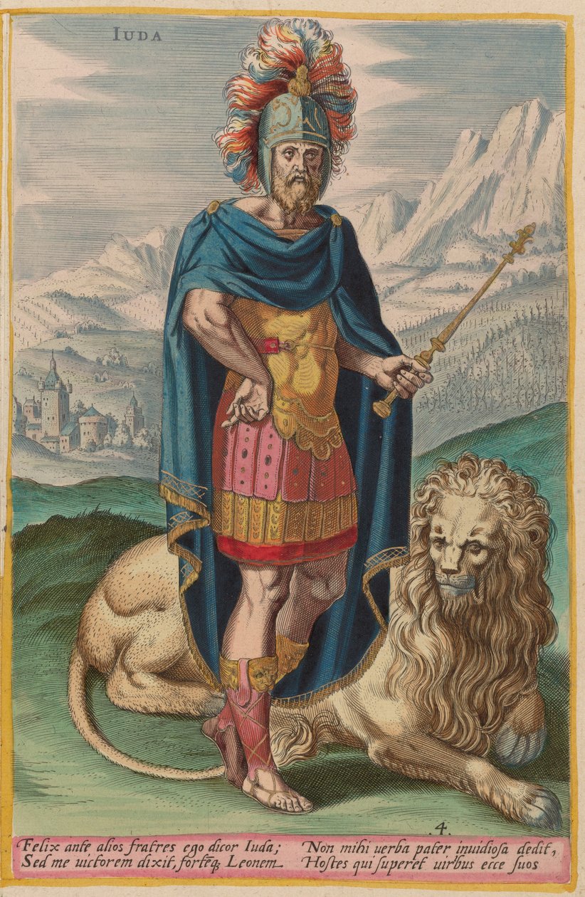 Juda von Jan Sadeler I after Crispen van den Broecke