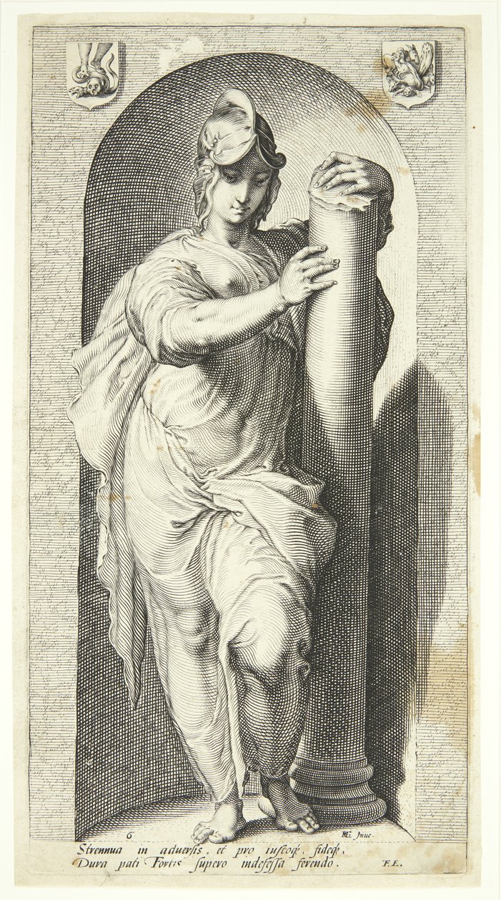 Tapferkeit von Jan Saenredam