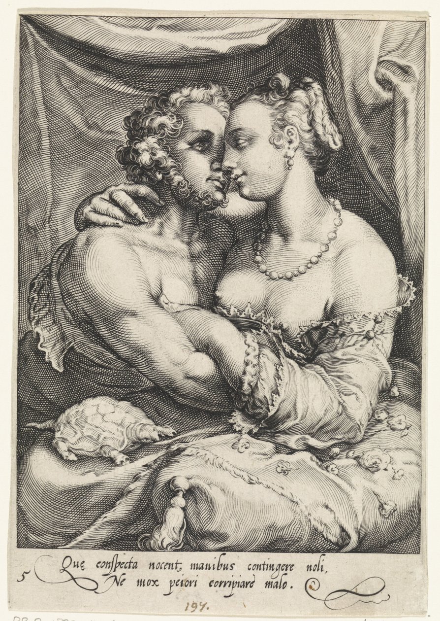 Der Tastsinn von Jan Saenredam