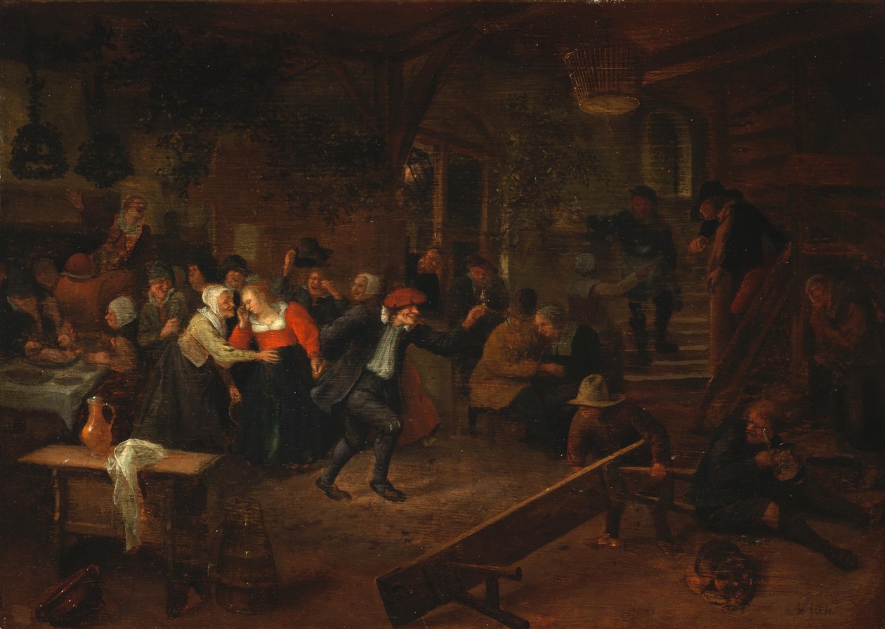 Ein Hochzeitsfest von Jan Steen