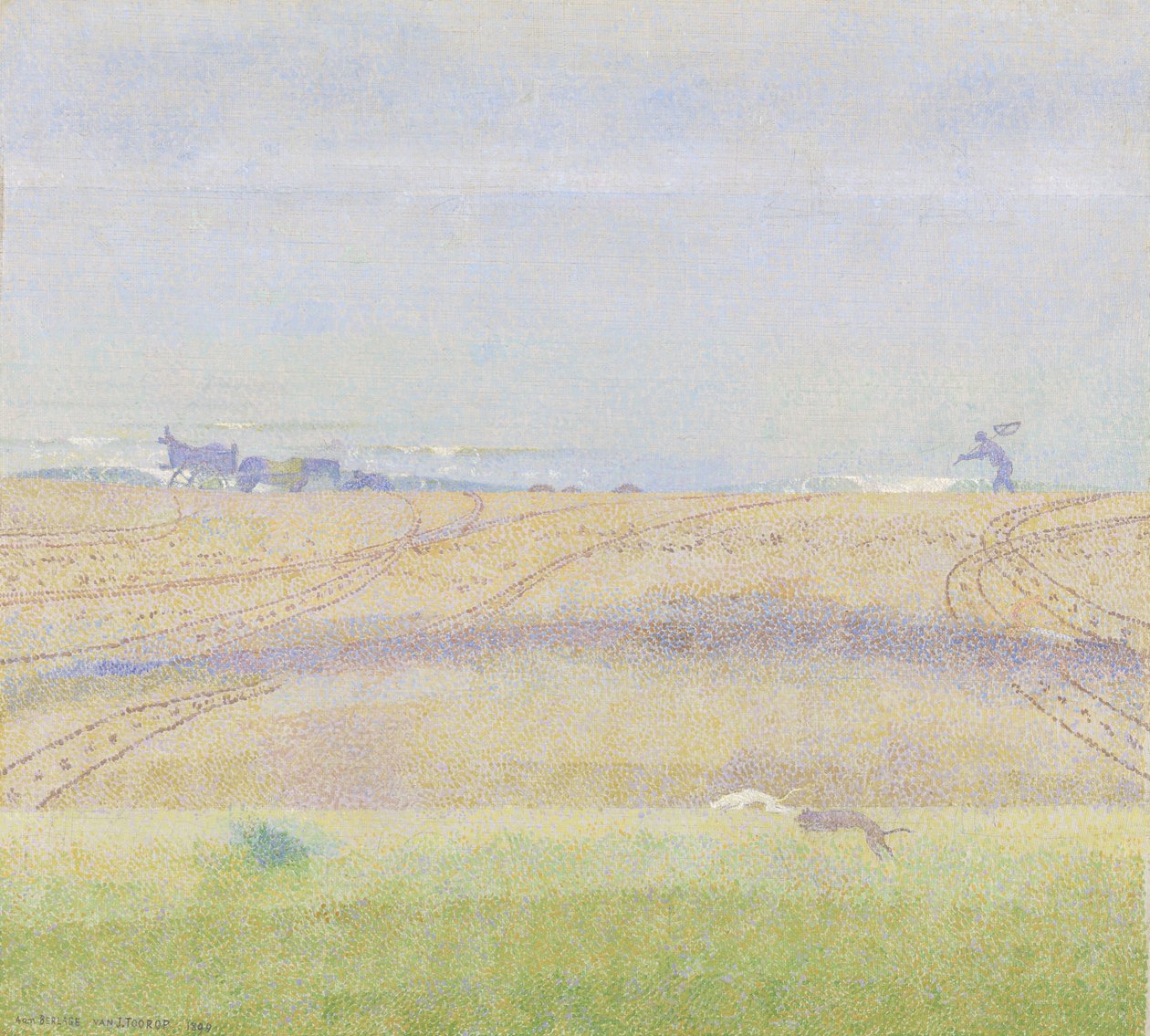 Nebliges Meer von Jan Toorop