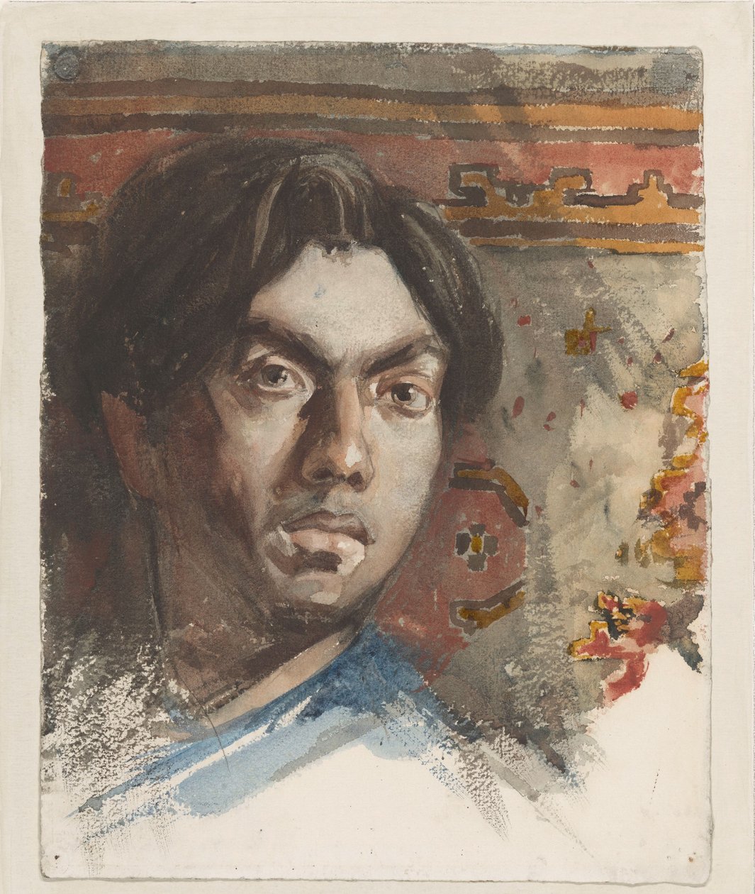 Selbstporträt, 1881 von Jan Toorop