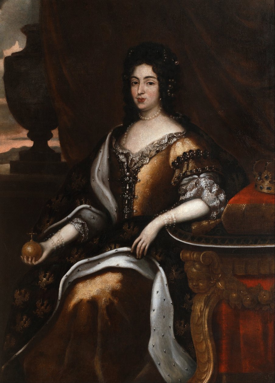 Porträt von Maria Kazimiera von Jan Tricius