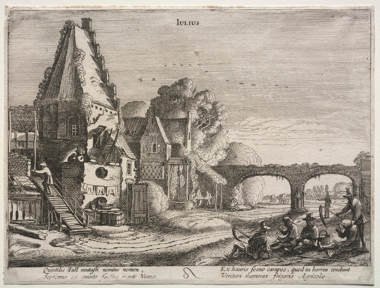 Die zwölf Monate: Juli von Jan Van de Velde