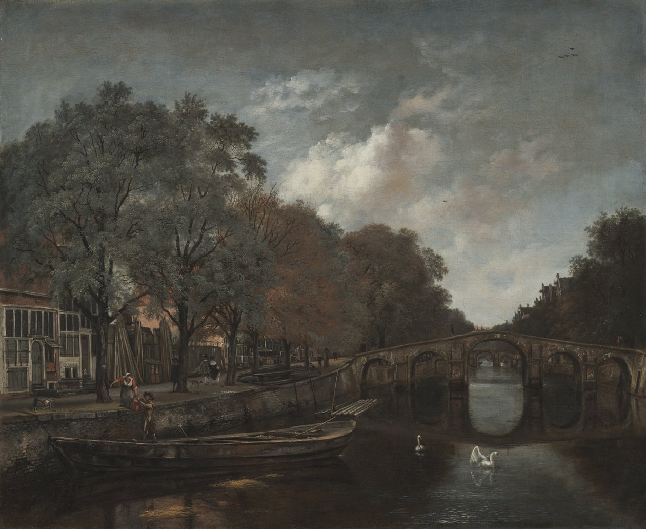 Herengracht, Amsterdam, ca. 1661 von Jan Wijnants