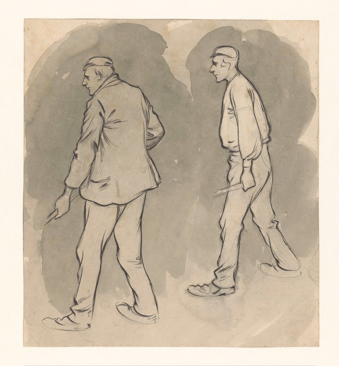 Zwei Arbeiter von Jan de Waardt