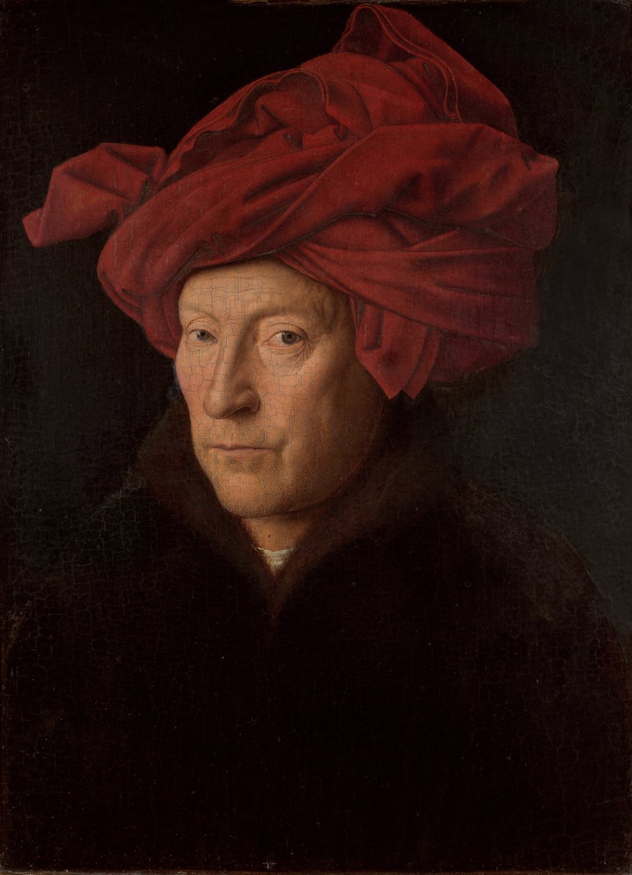 Porträt eines Mannes von Jan van Eyck