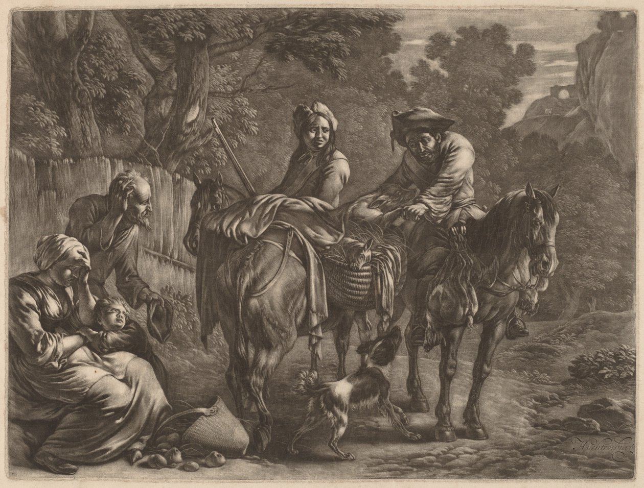 Räuber zu Pferd von Jan van Huchtenburgh