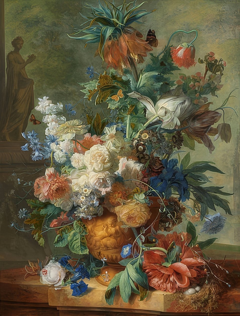 Blumenstillleben von Jan van Huysum