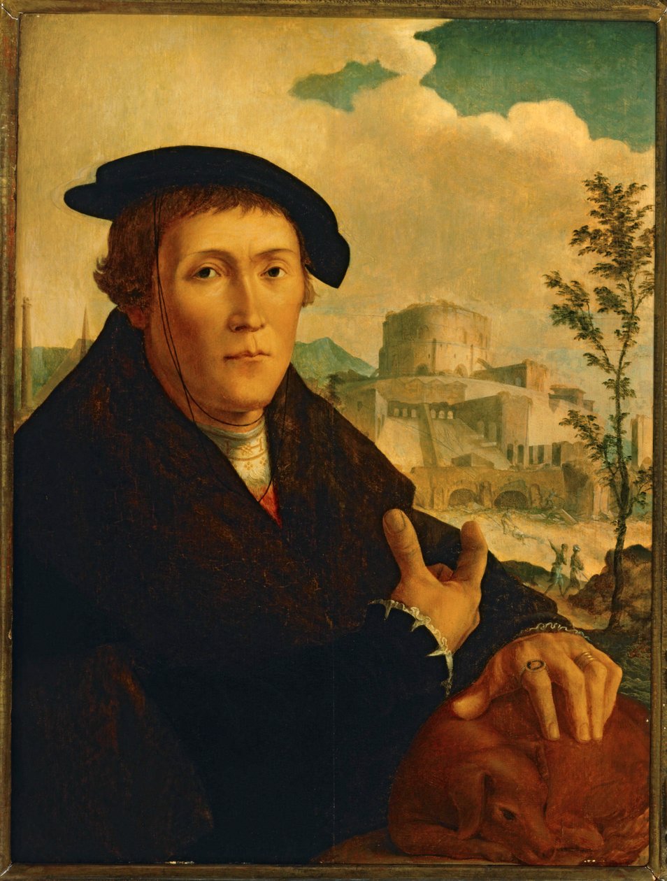 Ein Humanist von Jan van Scorel