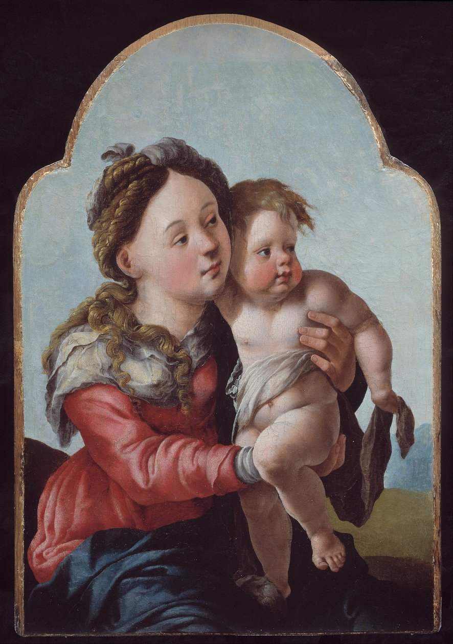 Madonna mit Kind von Jan van Scorel
