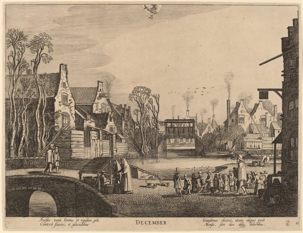 Dezember von Jan van de Velde II
