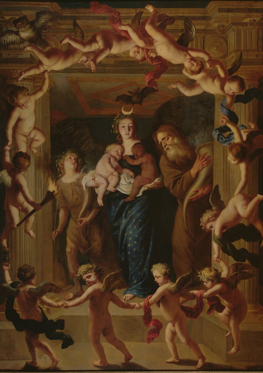 Allegorie der Nacht von Jan van den Hoecke