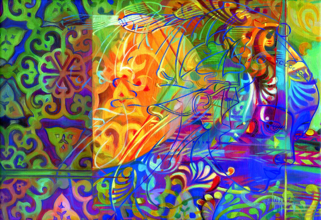 Dapples der schläfrige Osten, 2011 von Jane Tattersfield