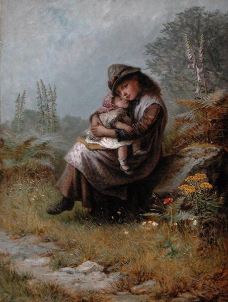 Eine Rast am Wegesrand von Jane Maria Bowkett