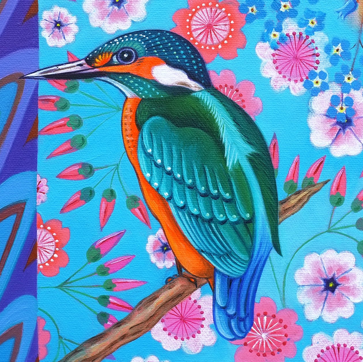 Eisvogel von Jane Tattersfield