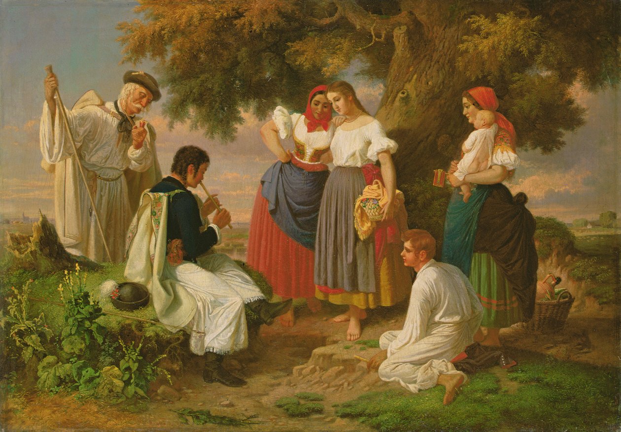 Die Geburt des Volksliedes von Janos Janko