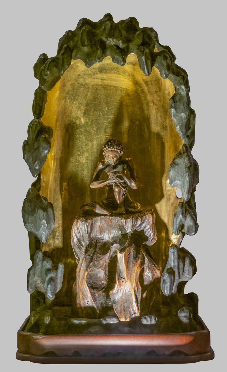 Shakyamuni Asket. Japan, Edo-Zeit von Japanese School