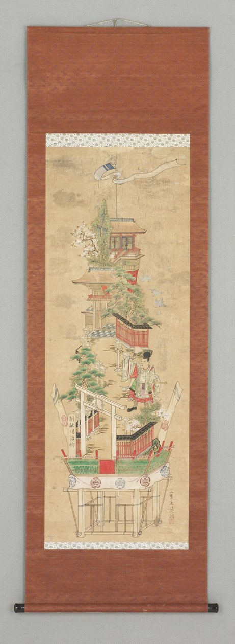 Ukiyoye Szene, frühes 19. Jahrhundert von Japanese School